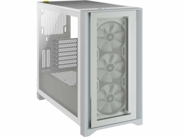 Kućište CORSAIR iCUE 4000X Mid-TowerATXkaljeno staklobez napajanjaRGBbela' ( 'CC-9011205-WW' ) 