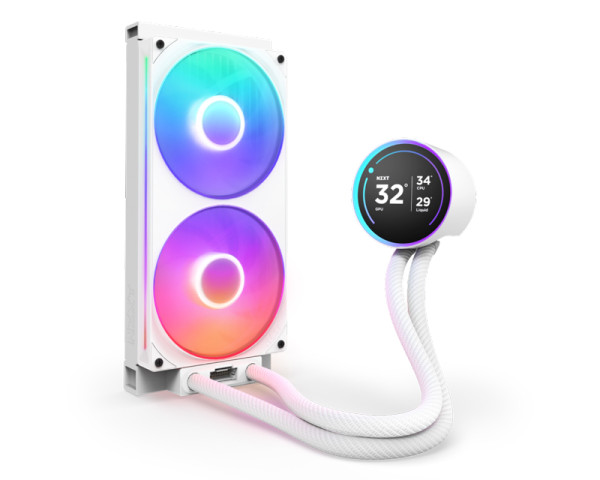 NZXT Kraken Elite 280 RGB V2 vodeno hlađenje belo (RL-KR28E-W2) 