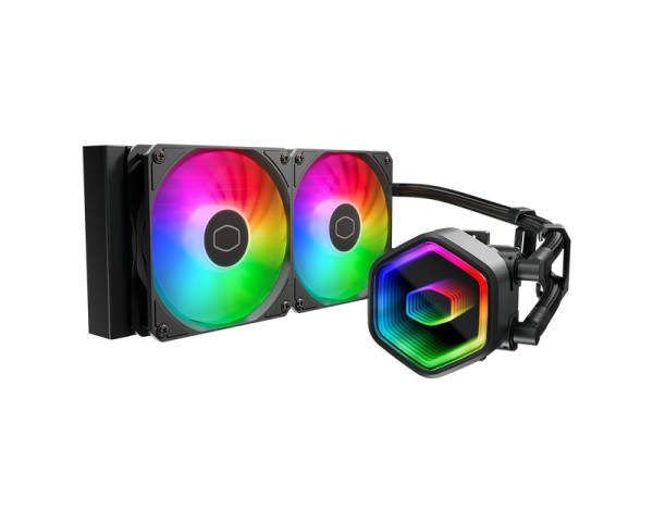 COOLER MASTER MasterLiquid 240 Core II ARGB vodeno hlađenje crno (MLW-D24M-A18PA-R1) 
