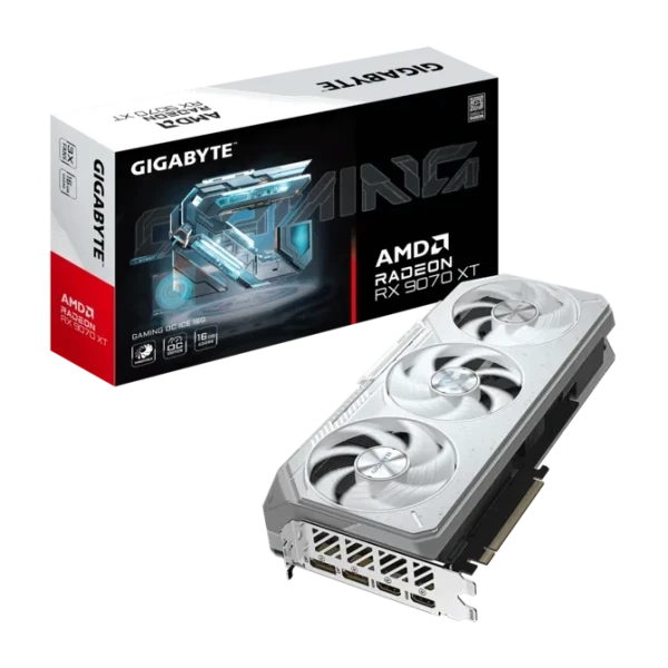 Grafička karta Gigabyte RX9070XT GDDR6 16GB  GV-R9070XTGAMINGICE OC-16GD 256bit 2xDP2xHDMI