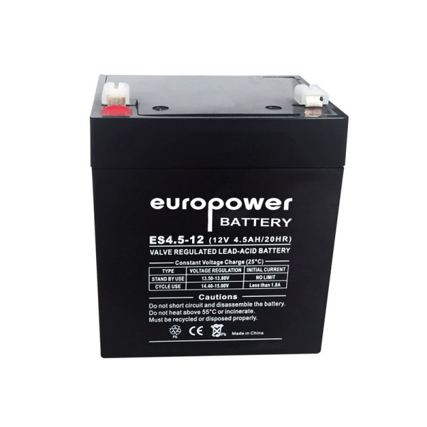 Baterija za  UPS 12V 4.5Ah EUROPOWER