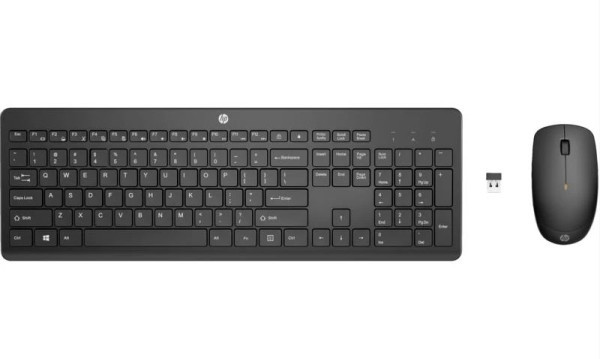 Tastatura + mis Wireless HP ACC 235 US 1Y4D0UT crna