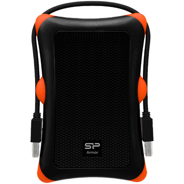 Silicon Power enclosure Armor A30, 2.5 SSDHDD, USB 3.2, black ( SP000HSPHDA30S3K ) 